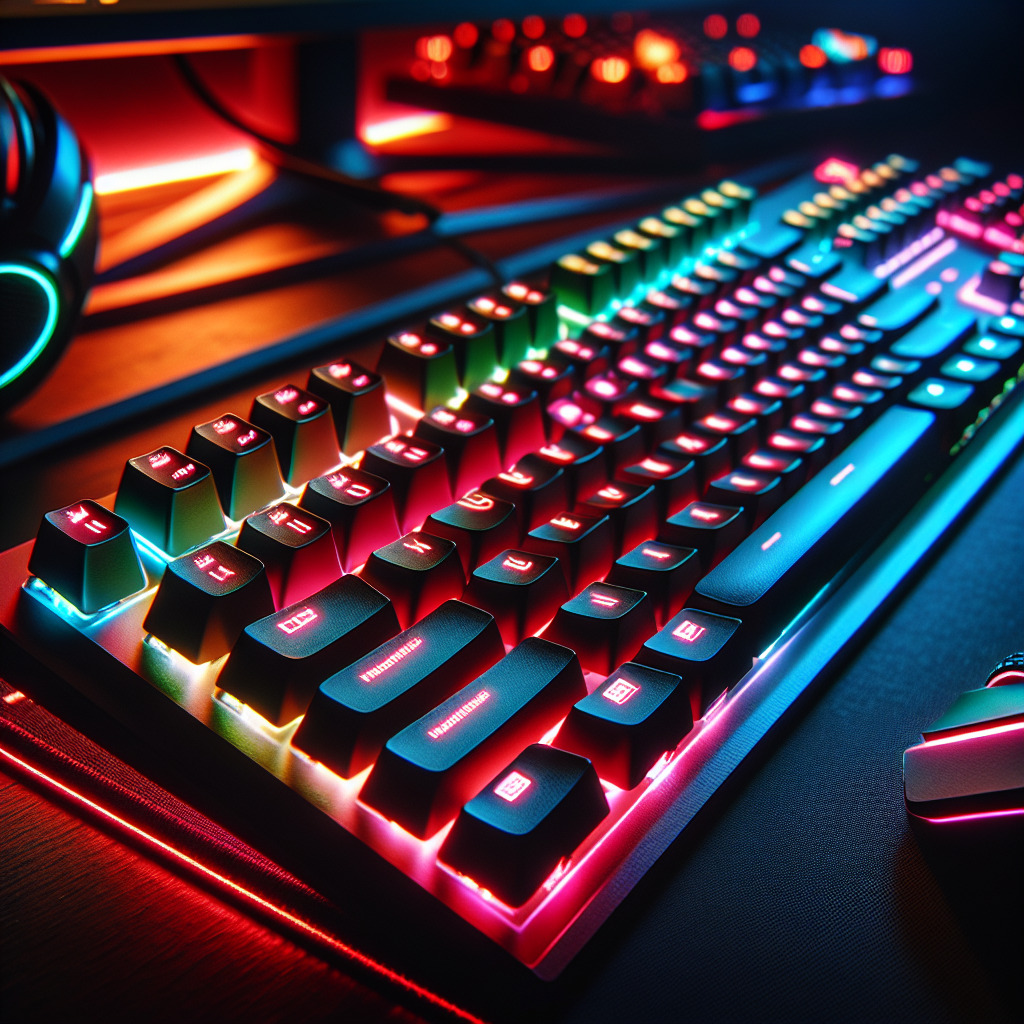 gaming tastatur mit beleuchtung