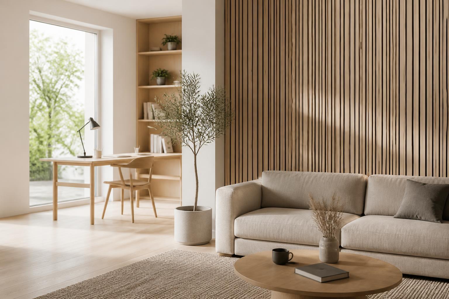 Akustikpaneele im skandinavischen Design für Wohn- und Arbeitsräume